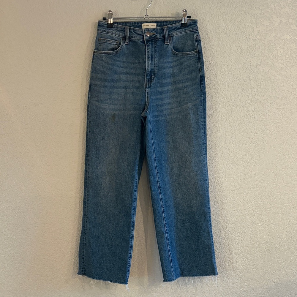 Cropped Wide-Leg Jean